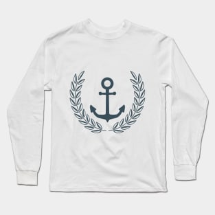 anchor captain Long Sleeve T-Shirt